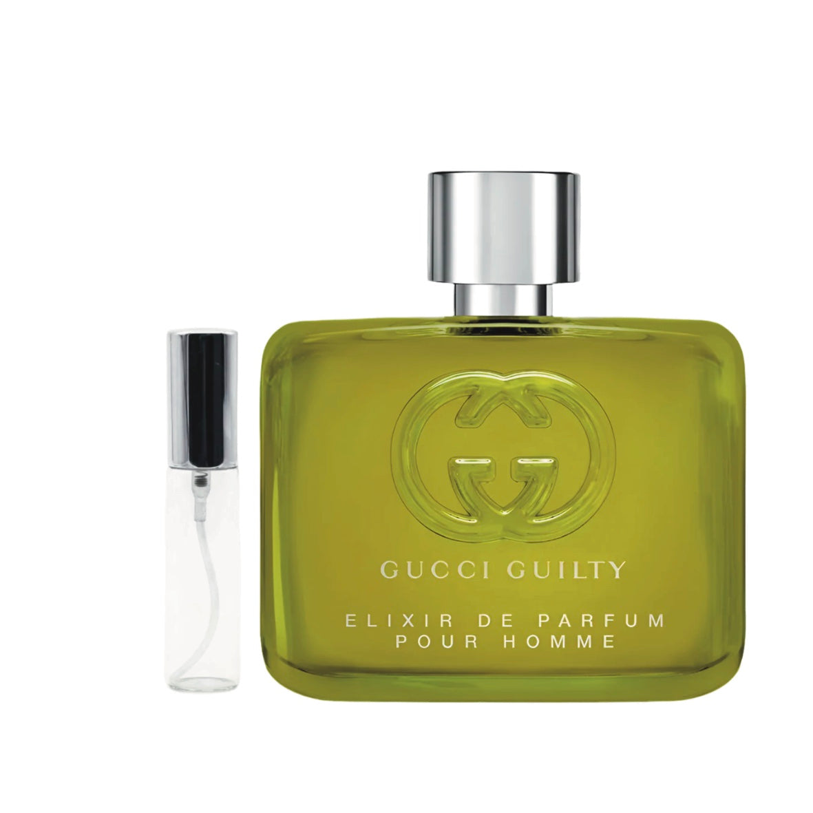 Guilty Elixir Pour Homme Parfüm kivonat - Minta 2ml / 5ml / 10ml)