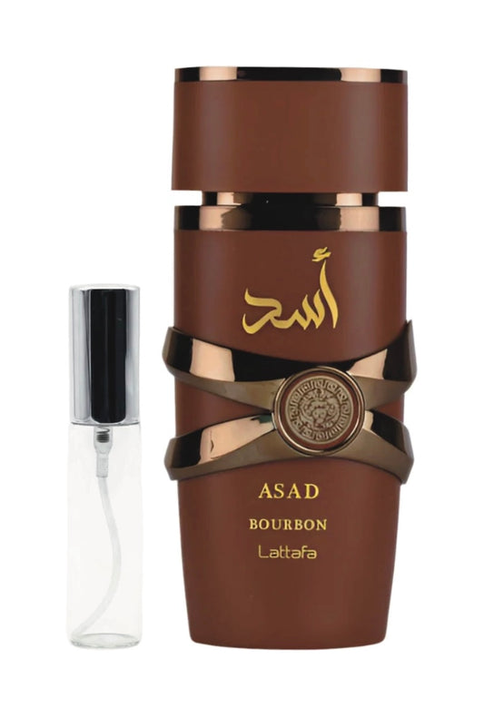 Lattafa Asad Bourbon Eau De Parfum - Minta 2ml / 5ml / 10ml)