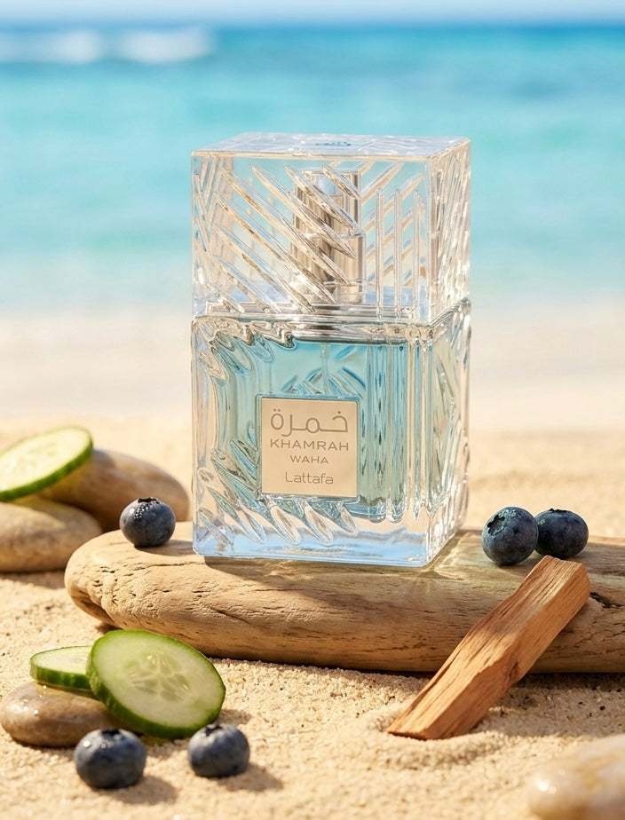 Lattafa Khamrah Waha Eau de Parfum - Minta 2ml / 5ml / 10ml)