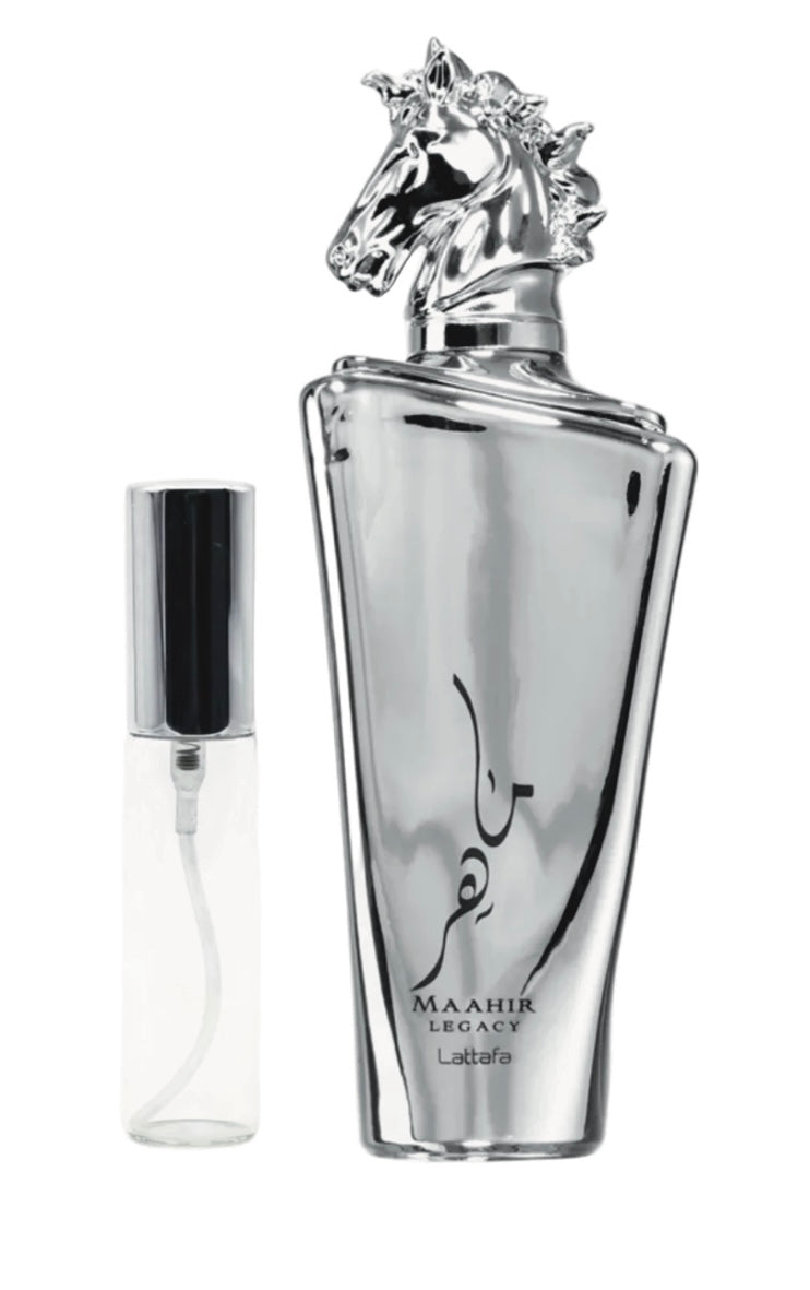 Lattafa Maahir Legacy Eau De Parfum - Minta 2ml / 5ml / 10ml)