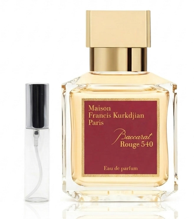 Baccarat Rouge 540 Eau de Parfum - Minta (1ml / 2ml / 5ml / 10ml)