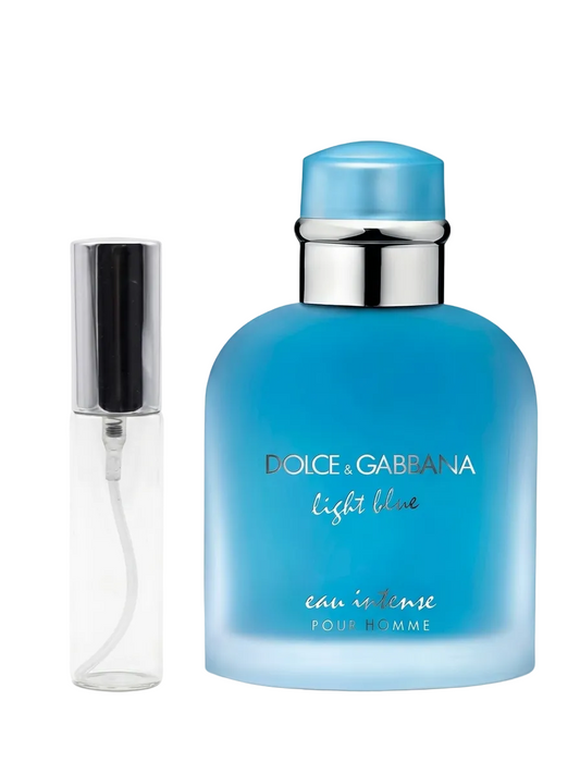 Light Blue Pour Homme Eau Intense Eau de Parfum - Minta 2ml / 5ml / 10ml)