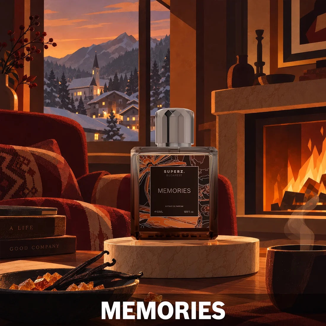 SUPERZ. Budapest Memories Extrait De Parfum- Minta 2ml / 5ml