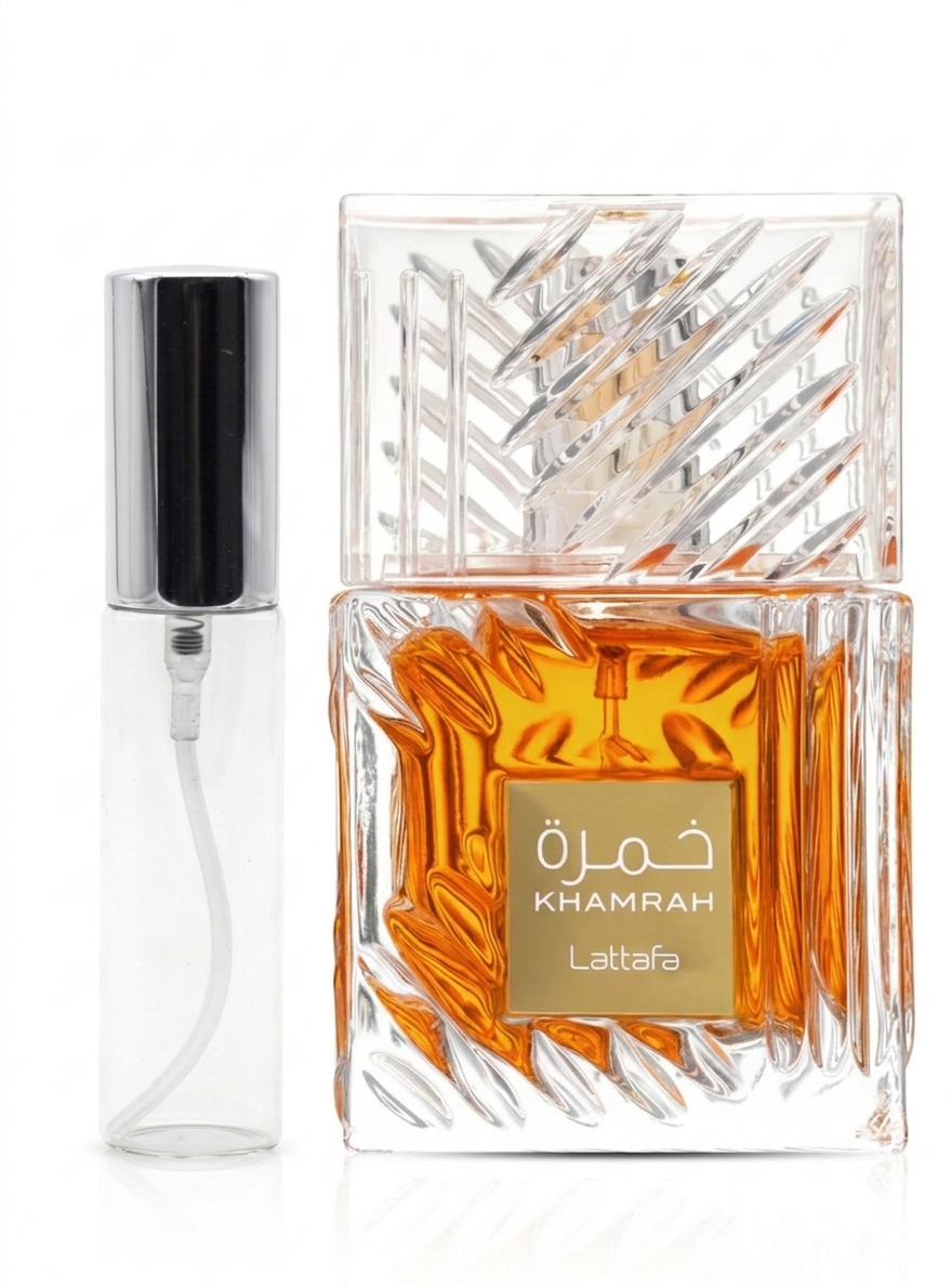 Lattafa Khamrah Eau de Parfum - Minta 2ml / 5ml / 10ml)